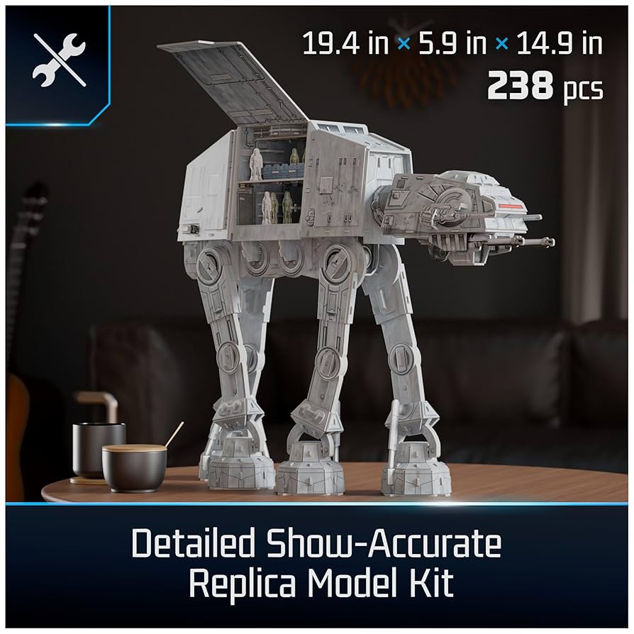 Amazon.com: 4D Build, Star Wars Imperial at-at 3D Model Kit